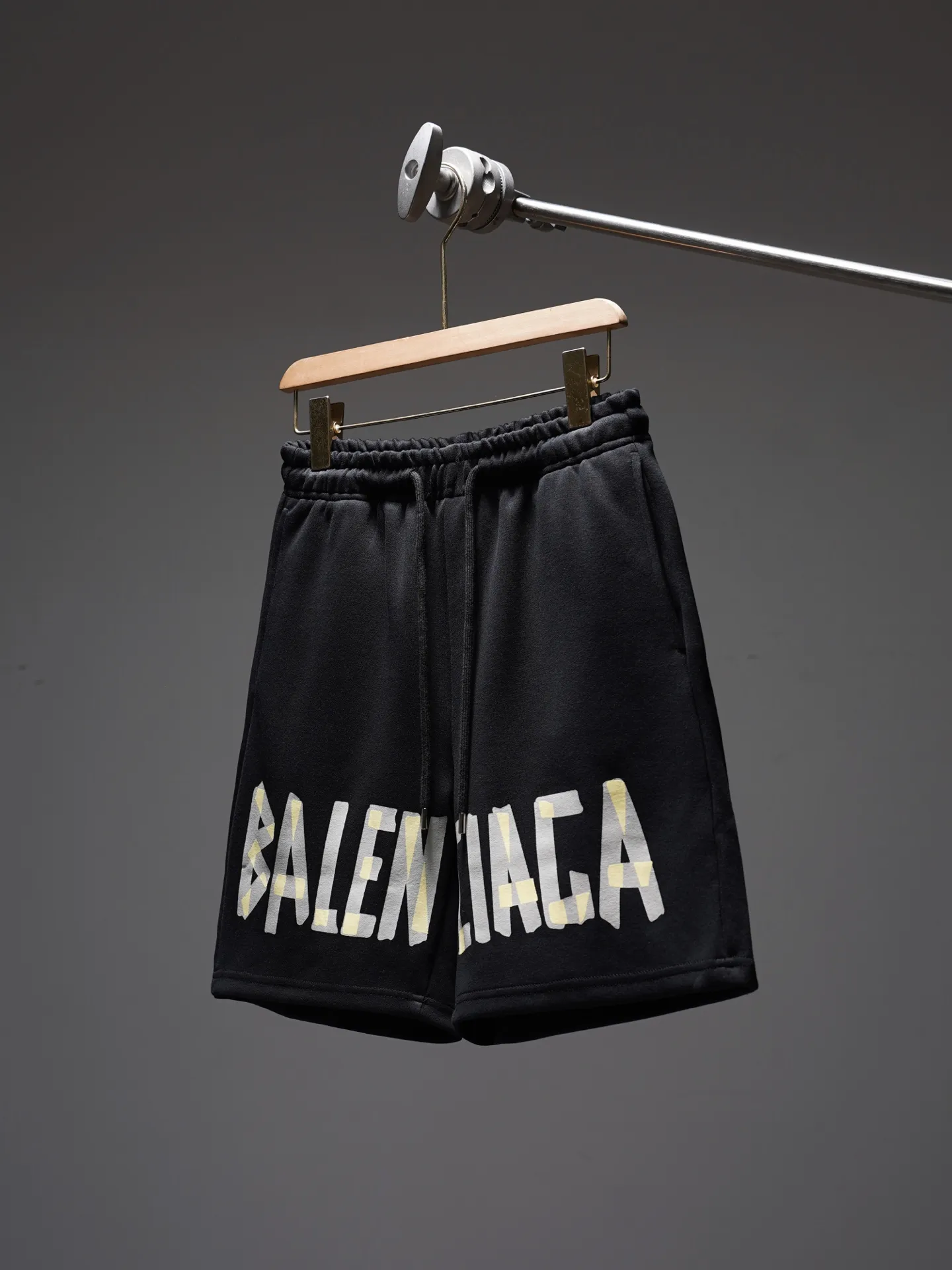 SL Balenciaga Same Style Breathable ， logo 99% Black Size S-XL